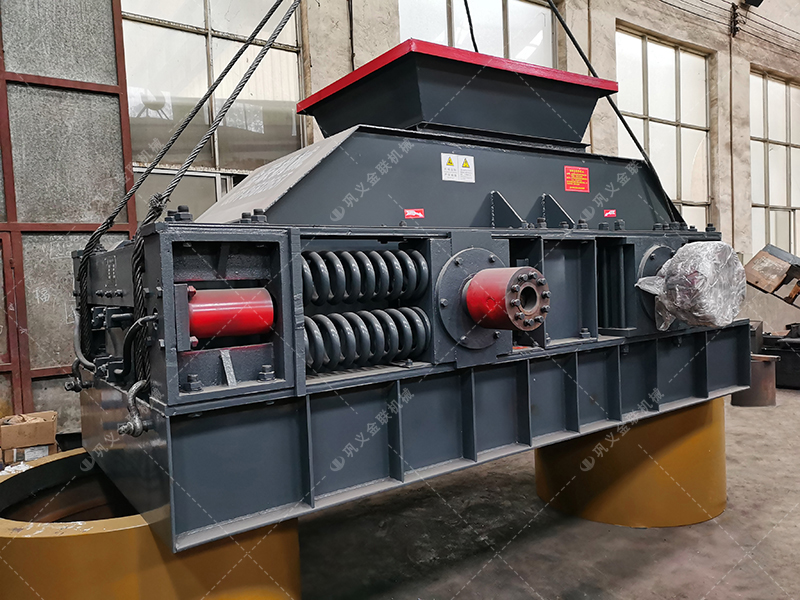 1200x800型制砂設備 大型對輥制砂機發貨圖片