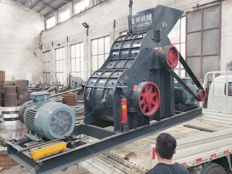 SCF600x600雙級粉碎機發貨圖片_發往福建南平_破碎建筑垃圾